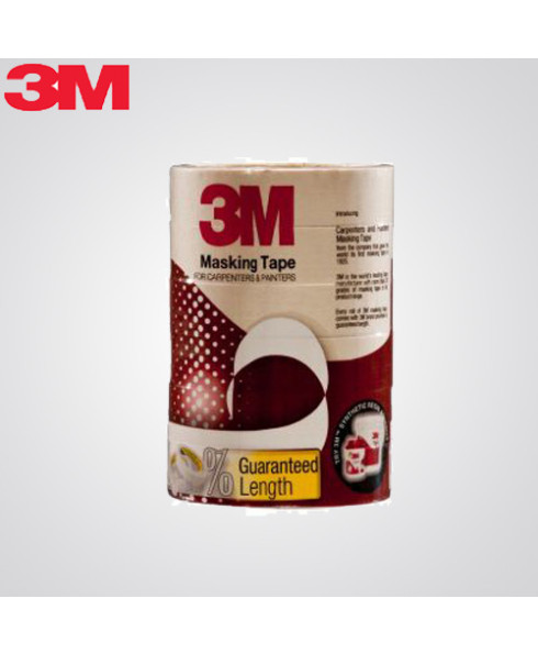 3M 18mm x 20Mtr GP Masking Tape-Pack Of 8