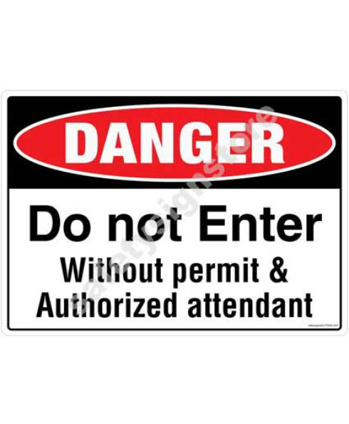 3M Converter 210X297mm Property & Security Signs-PS302-A4V