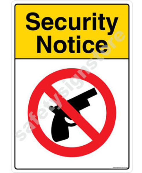 3M Converter 210X297mm Property & Security Signs-PS610-A4V