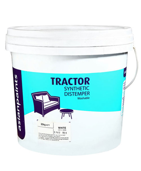 Asian Paints Tractor Synthetic Distemper-Asian Green-20 Kg.