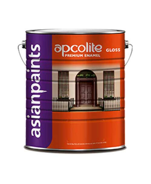 Asian Paints Apcolite Premium Gloss Enamel-Blazing White-10 Ltr.