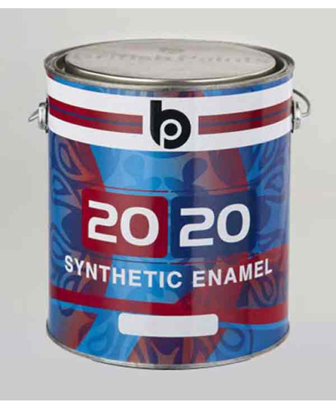 British Paints 20-20 Synthetic Enamel GR-I White (1 Ltr.)
