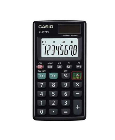 CASIO Portable Calculator-SL-797 TV