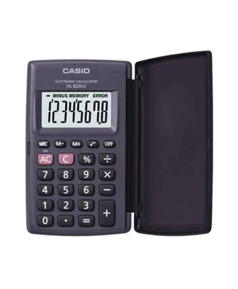 CASIO Portable Calculator-HL-820 LV