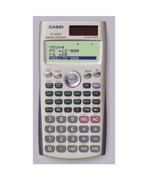 CASIO Scientific Calculator-FC-200V
