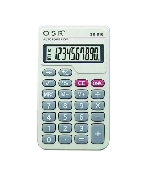 OSR Calculator Basic 10 Digits -SR-610