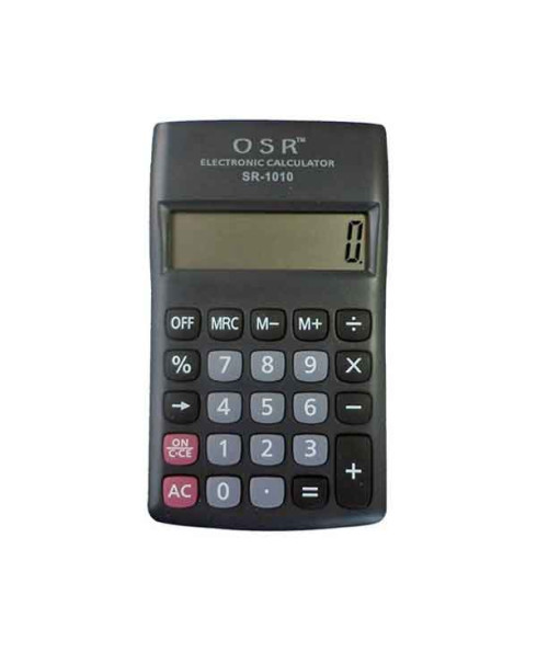 OSR Calculator Pocket 10 Digits -SR-1010