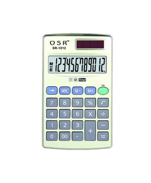 OSR Calculator Basic 12 Digits -SR-1012