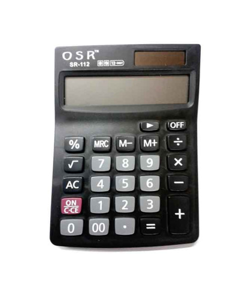 OSR Calculator Basic 12 Digits -SR-112