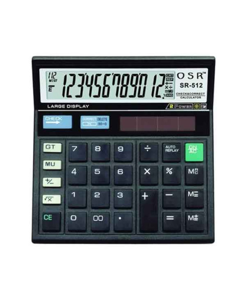 OSR Calculator Check & Correct -SR-512