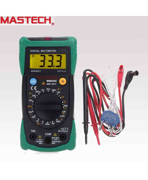 Mastech Digital LCD Multimeter - MS 8233 C