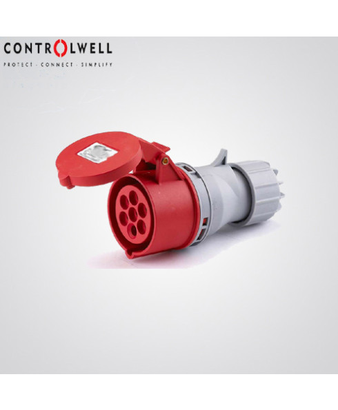 Controlwell 32A 4P Straight Plug-CP4324