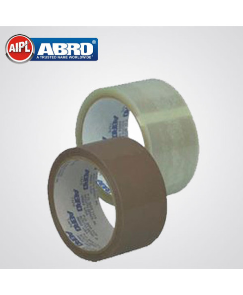 Abro 12mm x 30mtr Clear BOPP Adhesive Tape-Pack Of 12