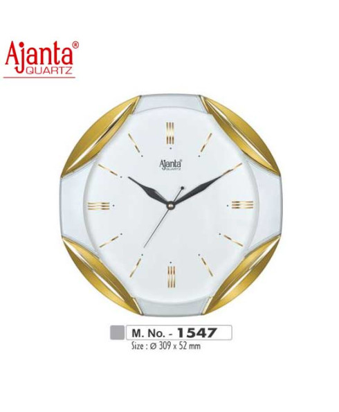 Ajanta 309X52mm Sweep Clock-1547