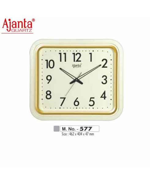 Ajanta 462X404X47mm Sweep Clock-577