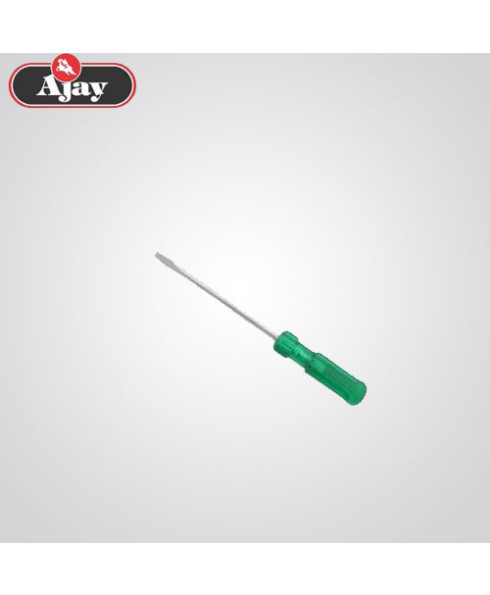 Ajay 6x100 mm Flat Tip Screwdriver-AJ 922
