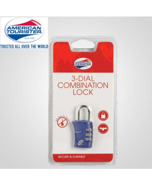 American Tourister 3 Dial Combination Lock-Z19-005