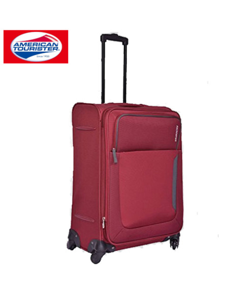 American Tourister 55 cm Beirut Red Pepper Soft Luggage Spinner-87S-001