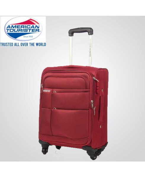 American Tourister 66 cm Speed Maroon Soft Luggage Spinner-88X-002