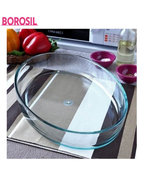Borosil 0.7 Ltr Oval Baking Dish-ICY22OD0107