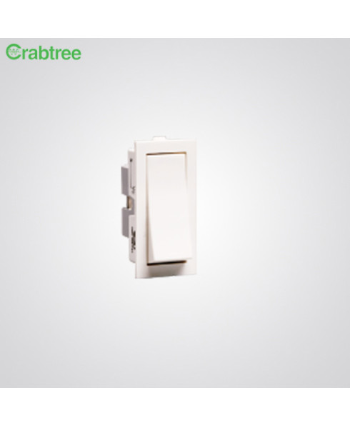 Crabtree Thames 25 A One -way Switch (Pack of 20)-ACTSXXW251