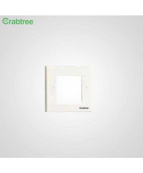 Crabtree Thames 1 M Front Cover Plate (Pack of-10)-ACTPAOWV01
