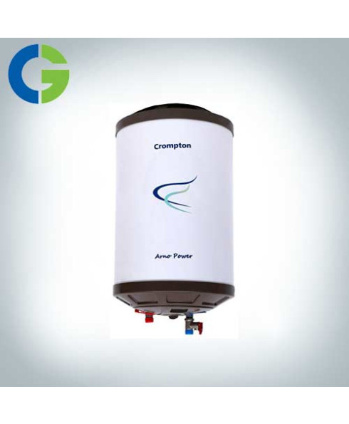 Crompton 25L Arno Power Storage Water Heater Geyser-ASWH1525-WHT/BRW