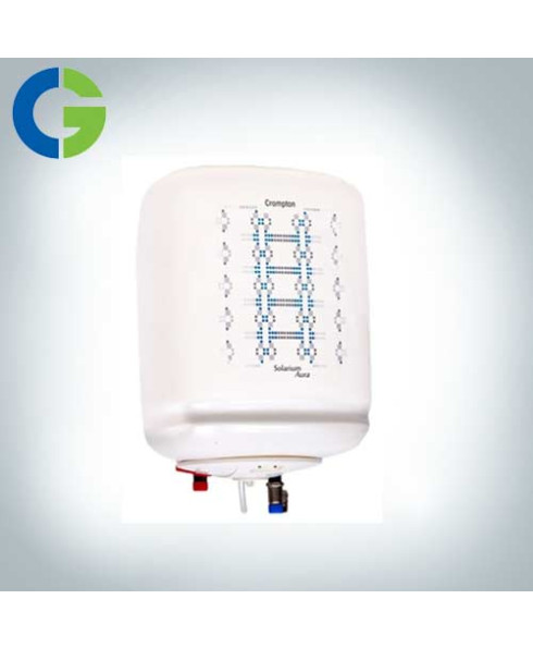 Crompton 10L Solarium Aura Storage Water Heater Geyser-ASWH1310-WHT/BLU