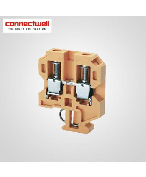 Connectwell 6 Sq. mm Standard Yellow Terminal Block-CTS6Y