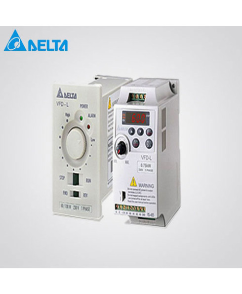 Delta Single Phase 2 HP AC Motor Drive Without Display/Remote-VFD015M21A-Z