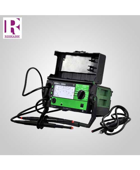 Rishabh LCD Insulation Tester - Rish Insu 5000AK