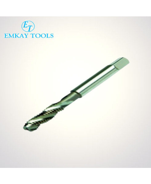 ET HSS 5 mm Diameter TIN Coated 6H(Tol) Spiral Flute Ground Thread Tap 
