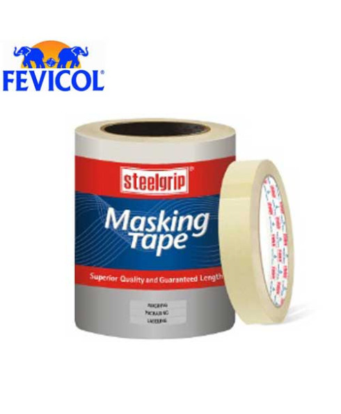 SteelGrip 24mmx20mtr Masking Tape (Pack Of 6)