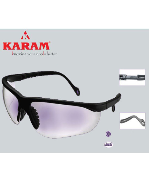 Karam Executive's Choice white Safety Goggle-ES 005