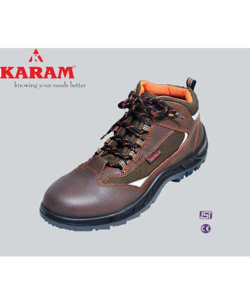 Karam Size-6 Unique Designed Ankle Protection Shoe-FS 65
