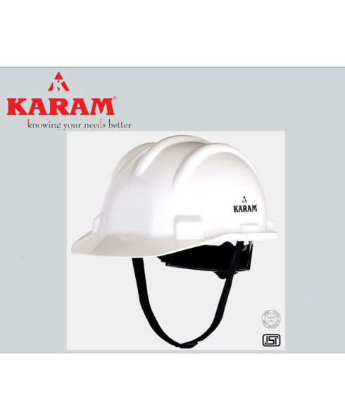 Karam Ratchet Type Yellow Safety Helmet-PN 521