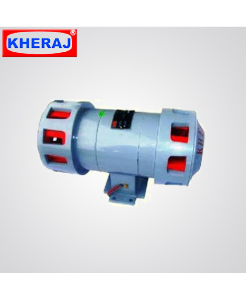 Kheraj Horizontal Double Mounting Single Phase Electrically Operated Siren-DS-020