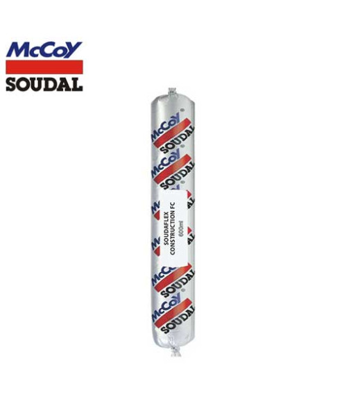 McCoy Soudal 600ml FC Component Polyurethane Sealant-Grey (Pack Of 24)