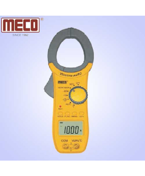 Meco 3¾ Digit 3999 Count 1000A AC Auto Ranging Digital Clampmeter-2520THz-AUTO