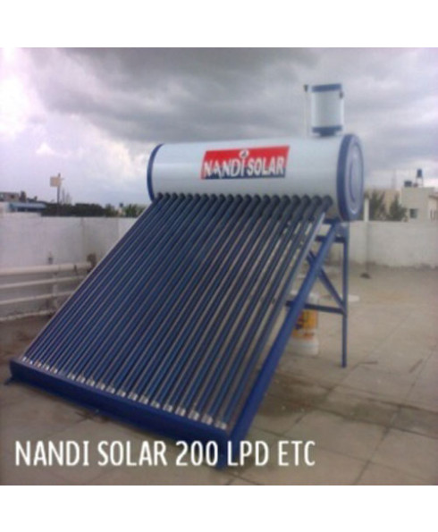 Nandi ETC Type 200 LPD Solar Water Heater (Pack of-4)