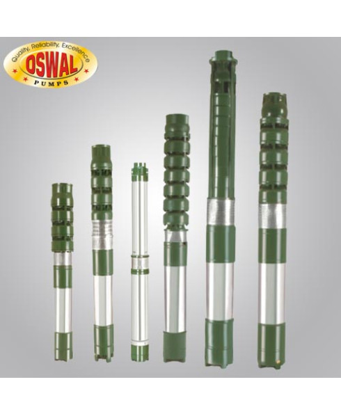 Oswal Single Phase 1.5 HP 8 Stage Submersible Borewell Pumpset-OSW-70D