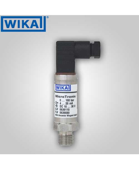 wika pressure transmitter