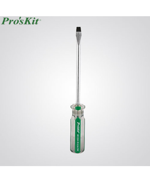 Proskit 8.0X150mm Line Color Screwdrivers Slotted-89122A