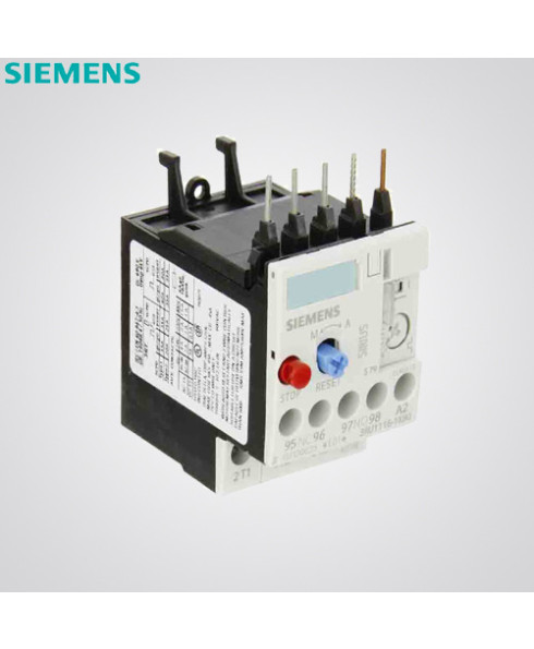 Siemens 0.8A 3 Pole Thermal Overload Relay-3RU21 16-0HC0