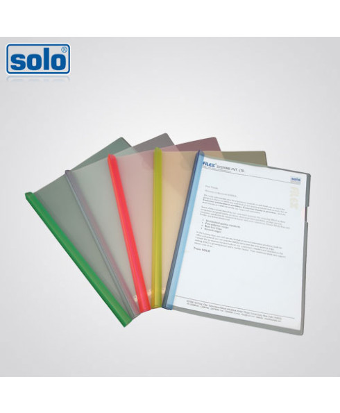 Solo A4 Size Wide & Thick Report Cover Strip File-RC 002