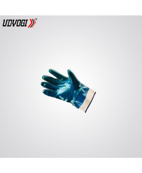 Udyogi Nitrile Butadiene Rubber Fully Dipped Gloves-NDJ K2