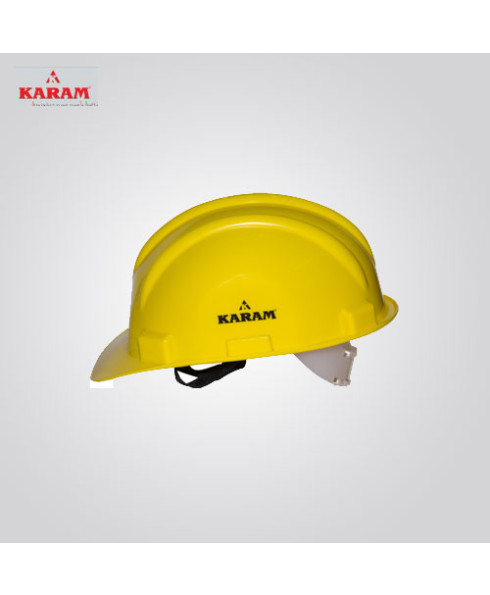 Karam Nap Type Yellow Safety Helmet-PN 501