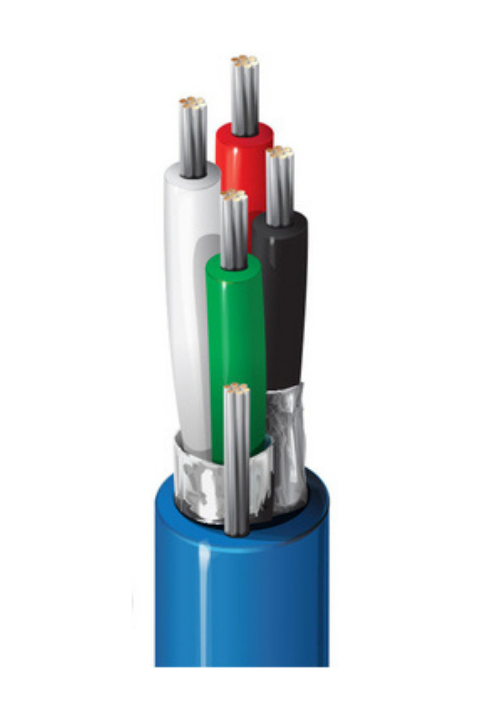 BuyBELDEN 8723 Audio, Control & Instrument Cable, Shielded Twisted 2 Pair 22 AWG × Multi