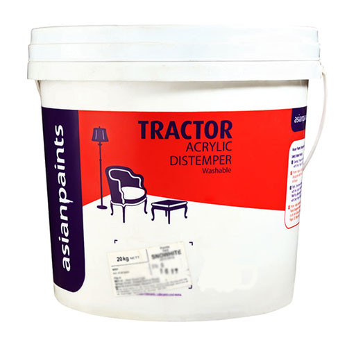 BuyAsian Paints Tractor Acrylic DistemperSnow White10 Kg
