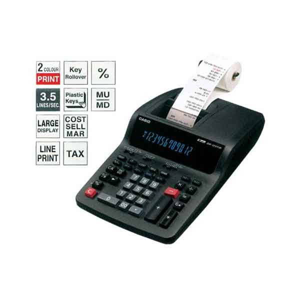 CASIO Printing CalculatorDR120TM BK